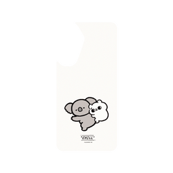 犀牛盾JellyTint (MagSafe 兼容)手機殼 - Samsung Galaxy A56 - 【聯名設計款】 - 爽爽貓 Song Song Meow By SECOND - 爽爽貓與無尾熊