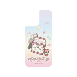 犀牛盾Clear Case (MagSafe 兼容 & 相機按鈕)防摔背蓋手機殼 - iPhone 17 - 【聯名設計款】 - 爽爽貓 Song Song Meow By SECOND - 糖果派對