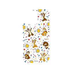 犀牛盾NX系列背板 - iPhone 13 Pro - 【聯名設計款】 - 迪士尼-米奇 Mickey - 奇奇蒂蒂 - 歡樂彩帶
