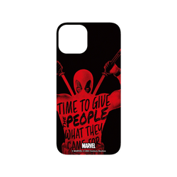 iPhone 13 犀牛盾SolidSuit (MagSafe 兼容)聯名設計款防摔背蓋手機殼 迪士尼-漫威 Marvel - 死侍-It's Deadpool's Time