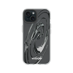 犀牛盾Clear Case防摔背蓋手機殼 - iPhone 15 - 【聯名設計款】 - WISDOM - RIPPLE