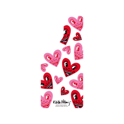 Galaxy A57 Clear Keith Haring - Smiling Heart