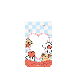 iPhone Air AirX  線條小狗 愛心棋盤格