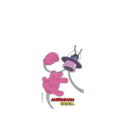 Pixel 11 SolidX  麵包超人Anpanman 細菌幽浮