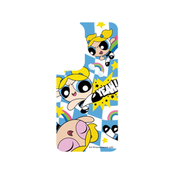 犀牛盾SolidSuit手機殼 - Samsung Galaxy S24 FE - 【聯名設計款】 - The Powerpuff Girls - 泡泡 - 可愛格紋款