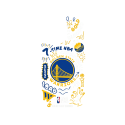 iPhone 13 Pro Clear Case (MagSafe 兼容)  NBA 塗鴉系列-金州勇士 Golden State Warriors - Graffiti