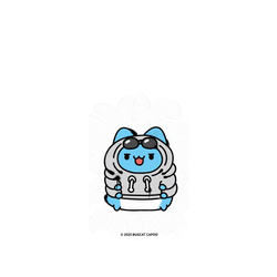 犀牛盾Mod NX手機殼 - iPhone 14 Pro - 【聯名設計款】 - 貓貓蟲咖波 Bugcat Capoo - 環繞塗鴉帽 T咖波