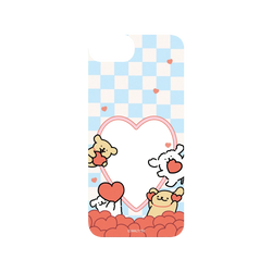 iPhone 7 / 8 / SE / SE2 SolidSuit  線條小狗 愛心棋盤格