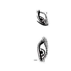 犀牛盾SolidSuit手機殼 - iPhone 14 Pro Max - 【聯名設計款】 - 伊藤潤二 Junji Ito - 富江的眼神