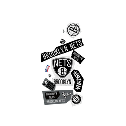Galaxy S26 Clear Case (MagSafe 兼容)  NBA 拼貼系列-布魯克林籃網 Brooklyn Nets - Collage