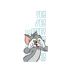 犀牛盾SolidX手機殼 - Samsung Galaxy S26 Ultra - 【聯名設計款】 - 湯姆貓與傑利鼠 Tom and Jerry - 湯姆貓愛心