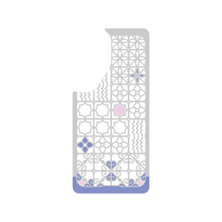 Galaxy S26 Clear Case (MagSafe 兼容)  老屋顏 台灣經典鐵窗花 - 東