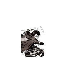 Galaxy S26 FE SolidX (MagSafe 兼容)  進擊的巨人 Attack on Titan 里維兵長 (灰階)