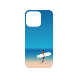 犀牛盾Mod NX手機殼 - iPhone 13 Pro - 【聯名設計款】 - 花生騷 WasangShow - 沙灘衝浪人
