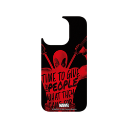 犀牛盾Clear 防摔背蓋手機殼 - iPhone 15 Pro - 【聯名設計款】 - 迪士尼-漫威 Marvel - 死侍-It's Deadpool's Time