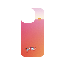 犀牛盾Clear (MagSafe 兼容)防摔背蓋手機殼 - iPhone 13 Pro - 【獨家設計款】 - 自游自在
