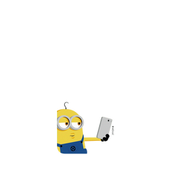 犀牛盾Clear (MagSafe 兼容)防摔背蓋手機殼 - Samsung Galaxy S24 FE - 【聯名設計款】 - Minions - Minions - Take a Selfie