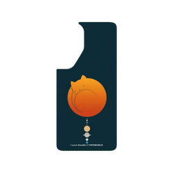 犀牛盾SolidX手機殼 - Samsung Galaxy S26 FE - 【聯名設計款】 - I Love Doodle - Cat Landscape - The Solar System 貓咪太陽系