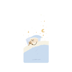 犀牛盾Clear (MagSafe 兼容)防摔背蓋手機殼 - Samsung Galaxy S25 Ultra - 【聯名設計款】 - 咻咻熊 - 晚安泥