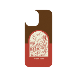 iPhone 16 Clear Case（相機按鈕）  KID 夜宿露營KID