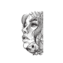 犀牛盾Mod NX手機殼 - iPhone 7 Plus/8 Plus - 【聯名設計款】 - MYMY REVERZ TATTOO - MOOREA