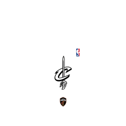 Galaxy S26+ Clear Case (MagSafe 兼容)  NBA B&W-克里夫蘭騎士 Cleveland Cavaliers B&W