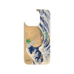 犀牛盾Clear Case防摔背蓋手機殼 - iPhone 15 Pro - 【聯名設計款】 - 怪奇事物所 Incrediville - 海浪淘淘