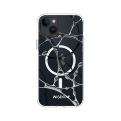 犀牛盾Clear (MagSafe 兼容)防摔背蓋手機殼 - iPhone 14 Plus - 【聯名設計款】 - WISDOM - SILK