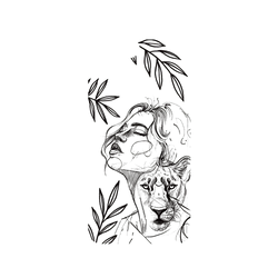 犀牛盾Mod NX手機殼 - iPhone 7 Plus/8 Plus - 【聯名設計款】 - MYMY REVERZ TATTOO - BANDIA