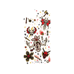 iPhone 17e Clear 怪奇物語 地獄火