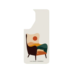 Samsung Galaxy S26 FE 犀牛盾SolidX (MagSafe 兼容)聯名設計款防摔背蓋手機殼 I Love Doodle - Cat Landscape - Chair 貓咪椅子