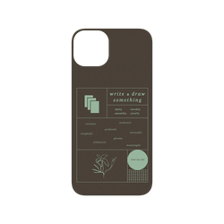 犀牛盾SolidSuit手機殼 - iPhone 14 Plus - 【聯名設計款】 - No Reason - write&draw something