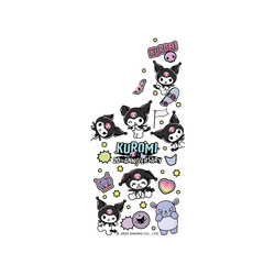 Galaxy A57 Clear 三麗鷗-酷洛米 Kuromi - 酷玩系列-表情包