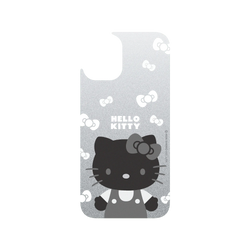 iPhone 16 Plus Clear Case（MagSafe 兼容 & 相機按鈕）  Hello Kitty 簡約系列-黑白造型