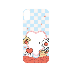 iPhone XS Max SolidSuit  線條小狗 愛心棋盤格
