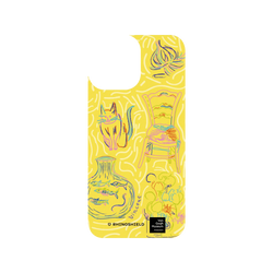 犀牛盾SolidSuit手機殼 - iPhone 13 Pro Max - 【聯名設計款】 - 梵谷博物館 - 現代素描 - 圖案