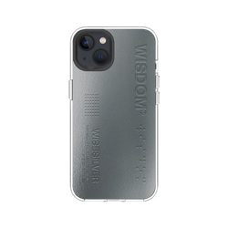 犀牛盾Clear Case防摔背蓋手機殼 - iPhone 13 - 【聯名設計款】 - WISDOM - SILVER TAG