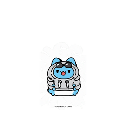 犀牛盾Mod NX手機殼 - iPhone 15 - 【聯名設計款】 - 貓貓蟲咖波 Bugcat Capoo - 環繞塗鴉帽 T咖波