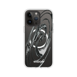 犀牛盾Clear (MagSafe 兼容)防摔背蓋手機殼 - iPhone 14 Pro Max - 【聯名設計款】 - WISDOM - RIPPLE