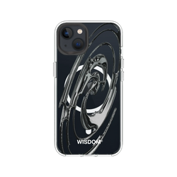 犀牛盾Clear (MagSafe 兼容)防摔背蓋手機殼 - iPhone 13 - 【聯名設計款】 - WISDOM - RIPPLE