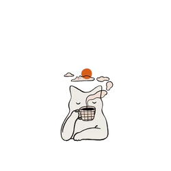 Galaxy S26 FE SolidX  ilovedoodle Coffee Cat: 貓在耍廢