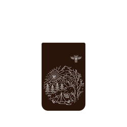 iPhone 17 Pro Max Clear Case（相機按鈕）  KID 戶外野營森林村
