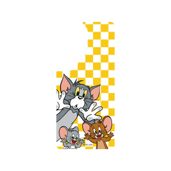 Galaxy A57 Clear  Tom and Jerry 大臉貼窗