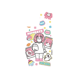 iPhone 17 Clear (相機按鈕)  於是日常了 於是日常了－內心豐富的美少女