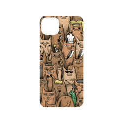 犀牛盾Mod NX手機殼 - iPhone 15 Plus - 【聯名設計款】 - 怪奇事物所 Incrediville - 豬事不宜密集恐懼症