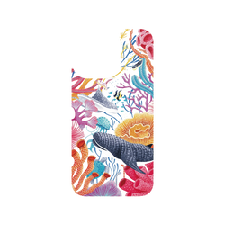 犀牛盾Clear (MagSafe 兼容)防摔背蓋手機殼 - iPhone 13 Pro - 【獨家設計款】 - 海底花花世界（鯨鯊版）