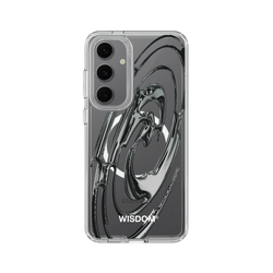 犀牛盾Clear (MagSafe 兼容)防摔背蓋手機殼 - Samsung Galaxy S24 FE - 【聯名設計款】 - WISDOM - RIPPLE