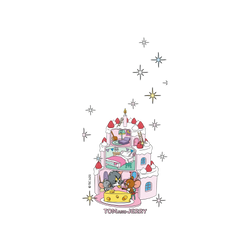Galaxy A57 Clear (MagSafe 兼容) 湯姆貓與傑利鼠 Tom and Jerry - 生日快樂!