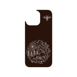 iPhone 16 Pro Max Clear Case（相機按鈕）  KID 戶外野營森林村