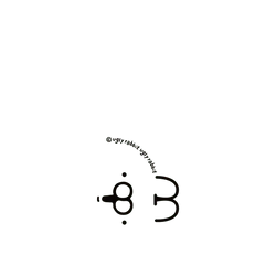 Pixel 11 SolidX  醜白兔 表情經典款